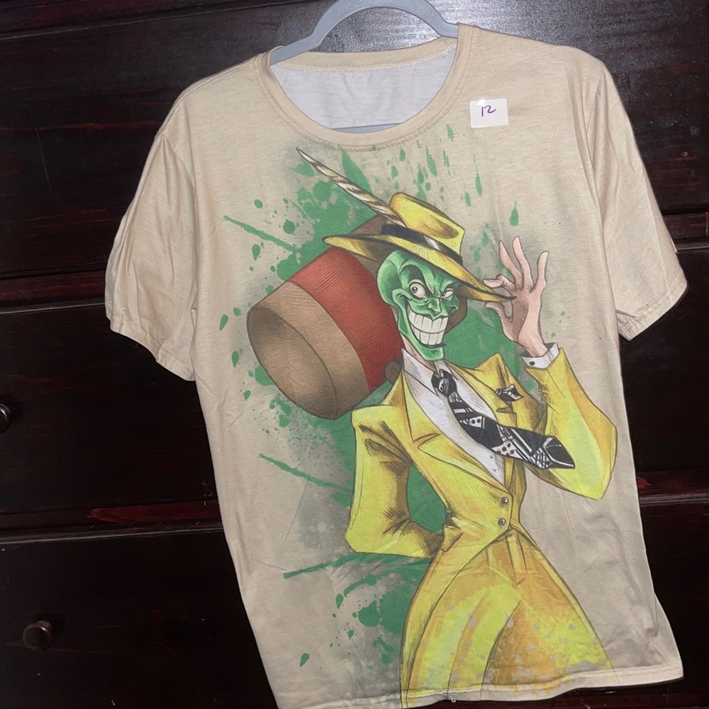 #12 Graphic T-Shirt with Cartoon Character